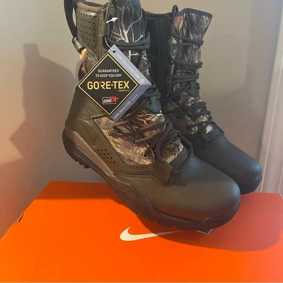 Nike SFB Field 2 8\'\' Realtree Dark Hazel/Black Boots brand new size 7 Nike SFB Field 2 8 main image 4